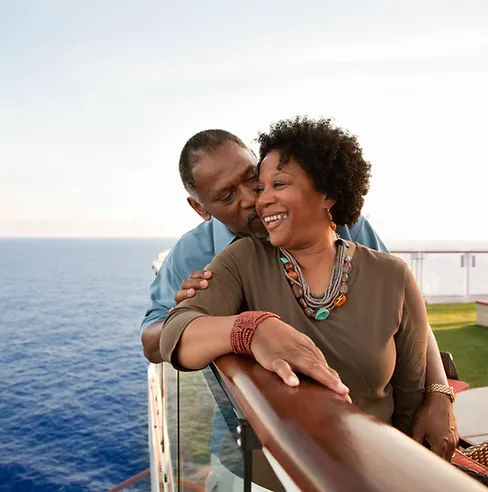 Couple on a boat