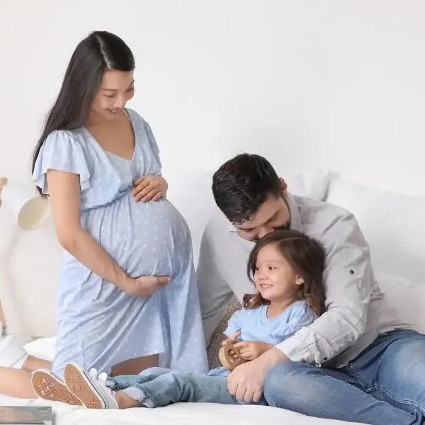 Family smiling